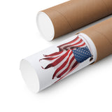 The End: Montauk, N.Y. 'Flag' Exhibition Poster