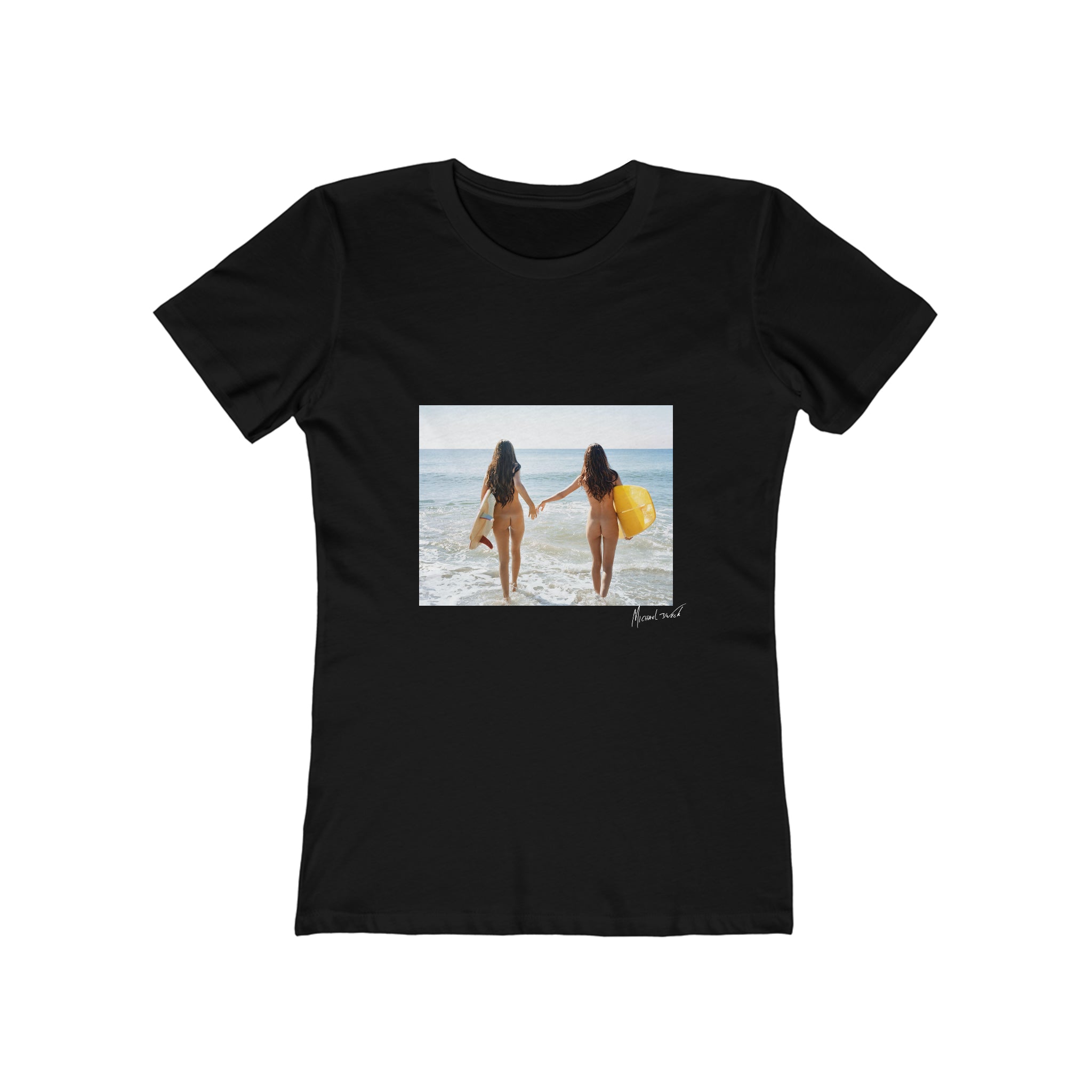 Getting Wet - Women's cotton t-shirt