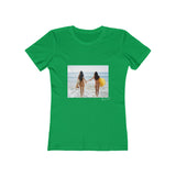 Getting Wet - Women's cotton t-shirt