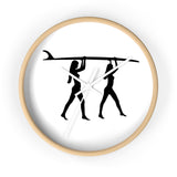 Surf's Up Wall Clock
