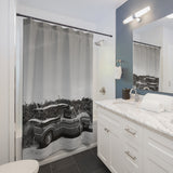 Sun Dial Shower Curtain