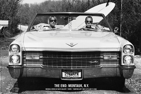 The End, Montauk, N.Y. 'Caddy' Exhibition Poster