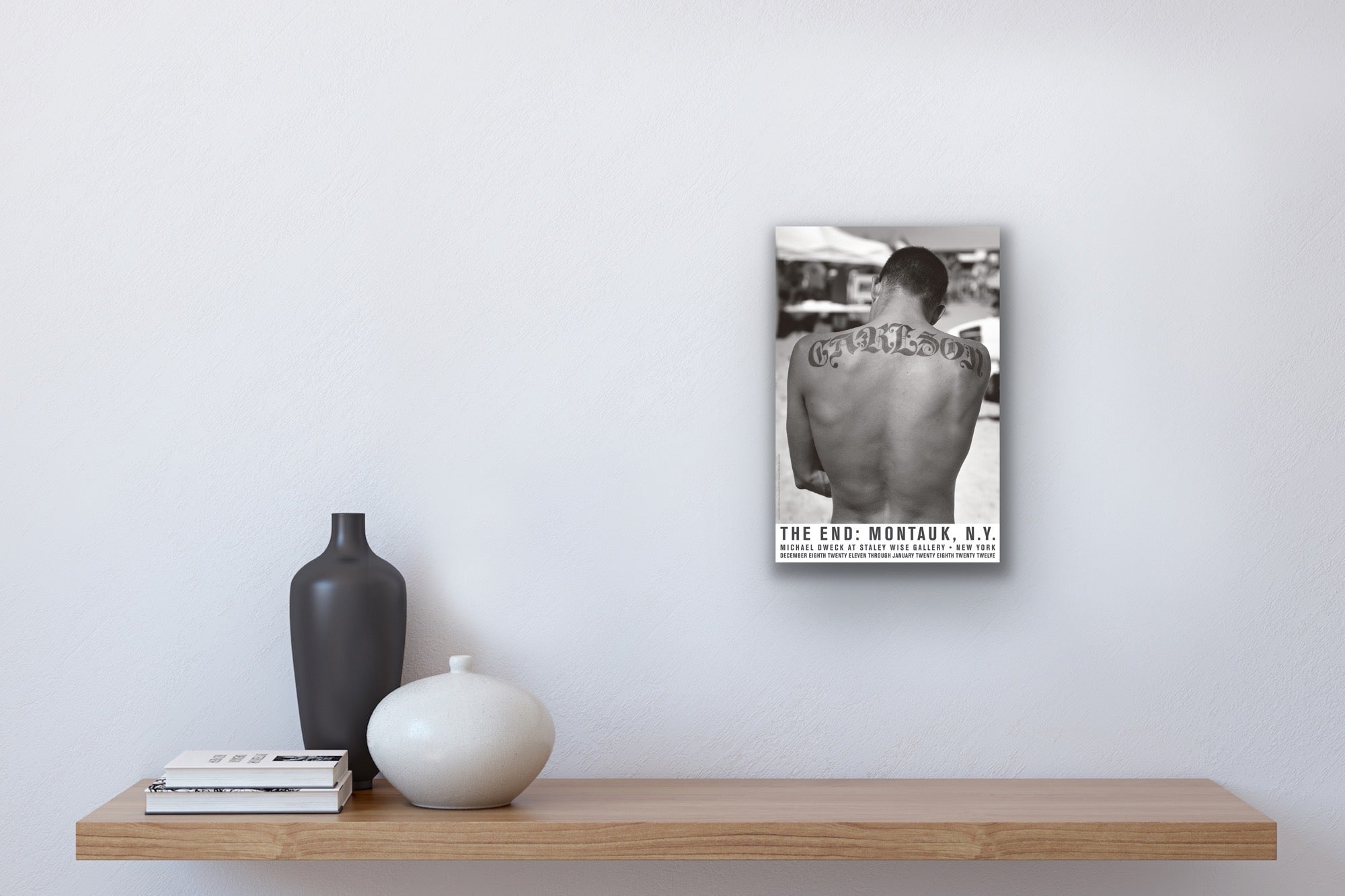 The End: Montauk, N.Y. 'Carlson' Exhibition Poster