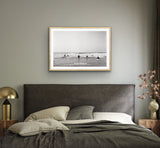The End: Montauk, N.Y. 'Morning Surf' Exhibition Poster