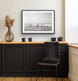 The End: Montauk, N.Y. 'Morning Surf' Exhibition Poster