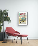 The Last Race - Illustrated Poster