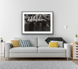 The End: Montauk, N.Y. 'Laying Out' Exhibition Poster