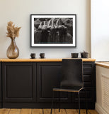 The End: Montauk, N.Y. 'Laying Out' Exhibition Poster