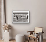 The End: Montauk, N.Y. 'Ditch Plains Surf Contest' Exhibition Poster