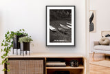 The End: Montauk, N.Y. 'Kurt's Sticks' Exhibition Poster