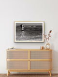 The End: Montauk, N.Y. 'Lilla running' Exhibition Poster