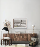 The End: Montauk, N.Y. "Surfer Girl' Exhibition Poster