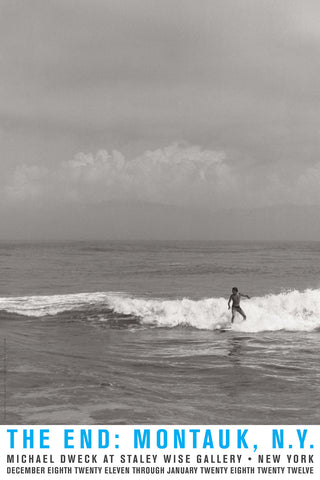 The End: Montauk, N.Y. 'Kelly' Exhibition Poster