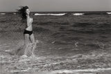The End: Montauk, N.Y. 'Lilla running' Exhibition Poster