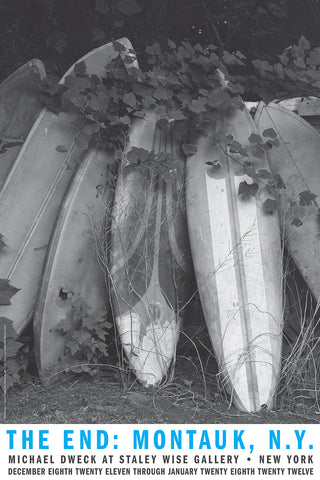 The End: Montauk, N.Y. 'Old Boards' Exhibition Poster