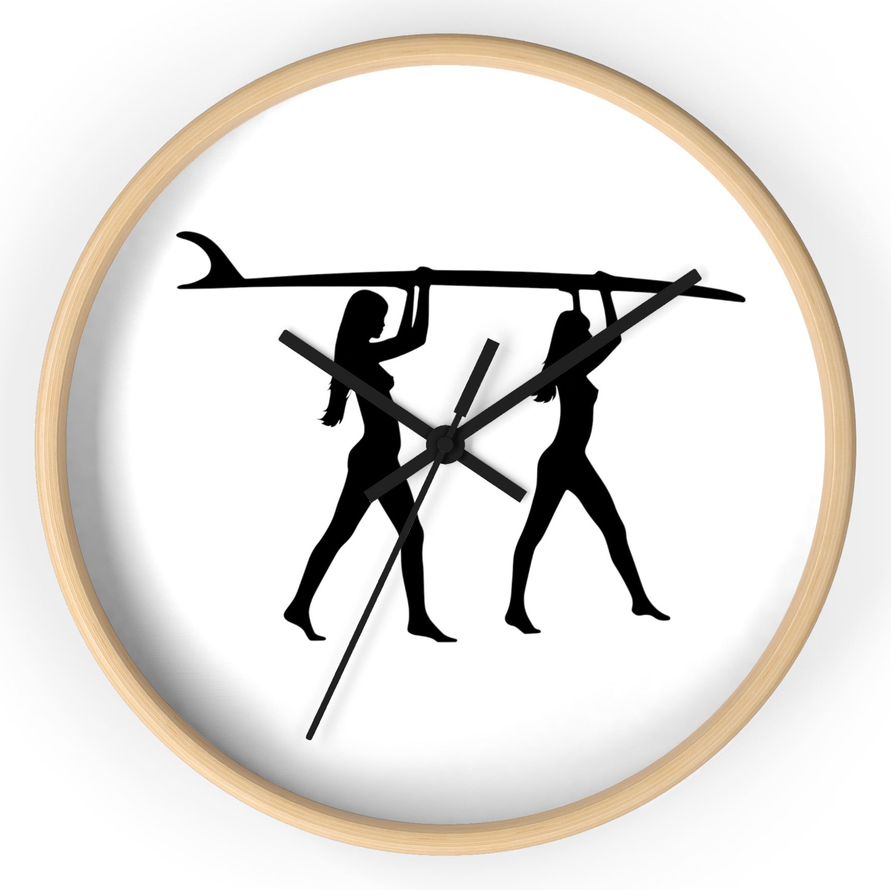 Surf's Up Wall Clock