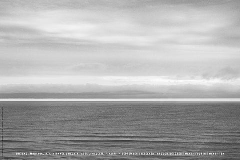 The End: Montauk, N.Y. 'Calm Before the Storm' Exhibition Poster