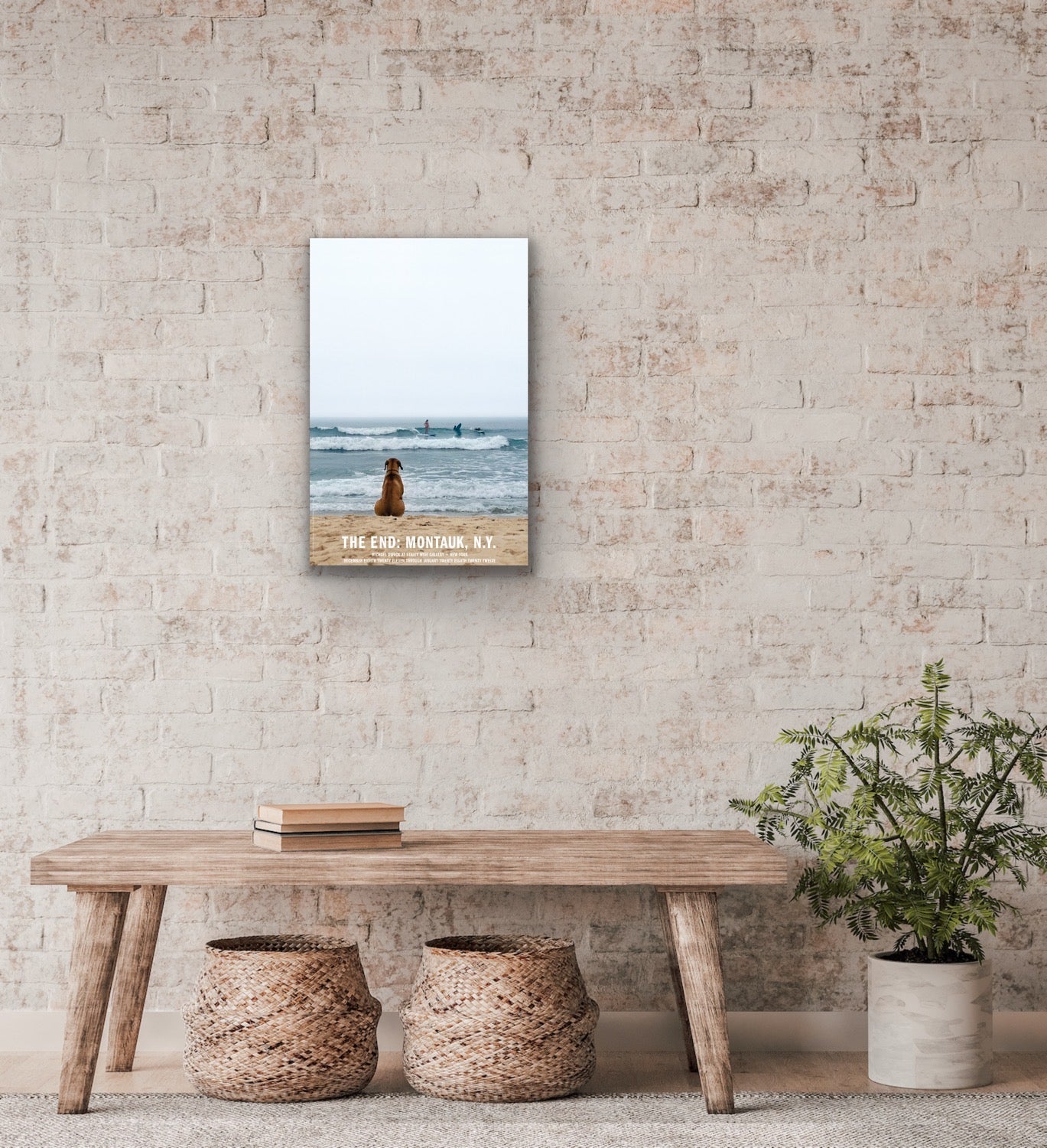 The End: Montauk, N.Y. 'Surf Dog' Exhibition Poster – Ditch