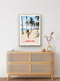 Habana Libre Exhibition Poster - Going for a Surf