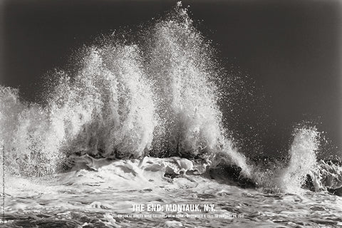 The End: Montauk, N.Y. 'Wave 12' Exhibition Poster